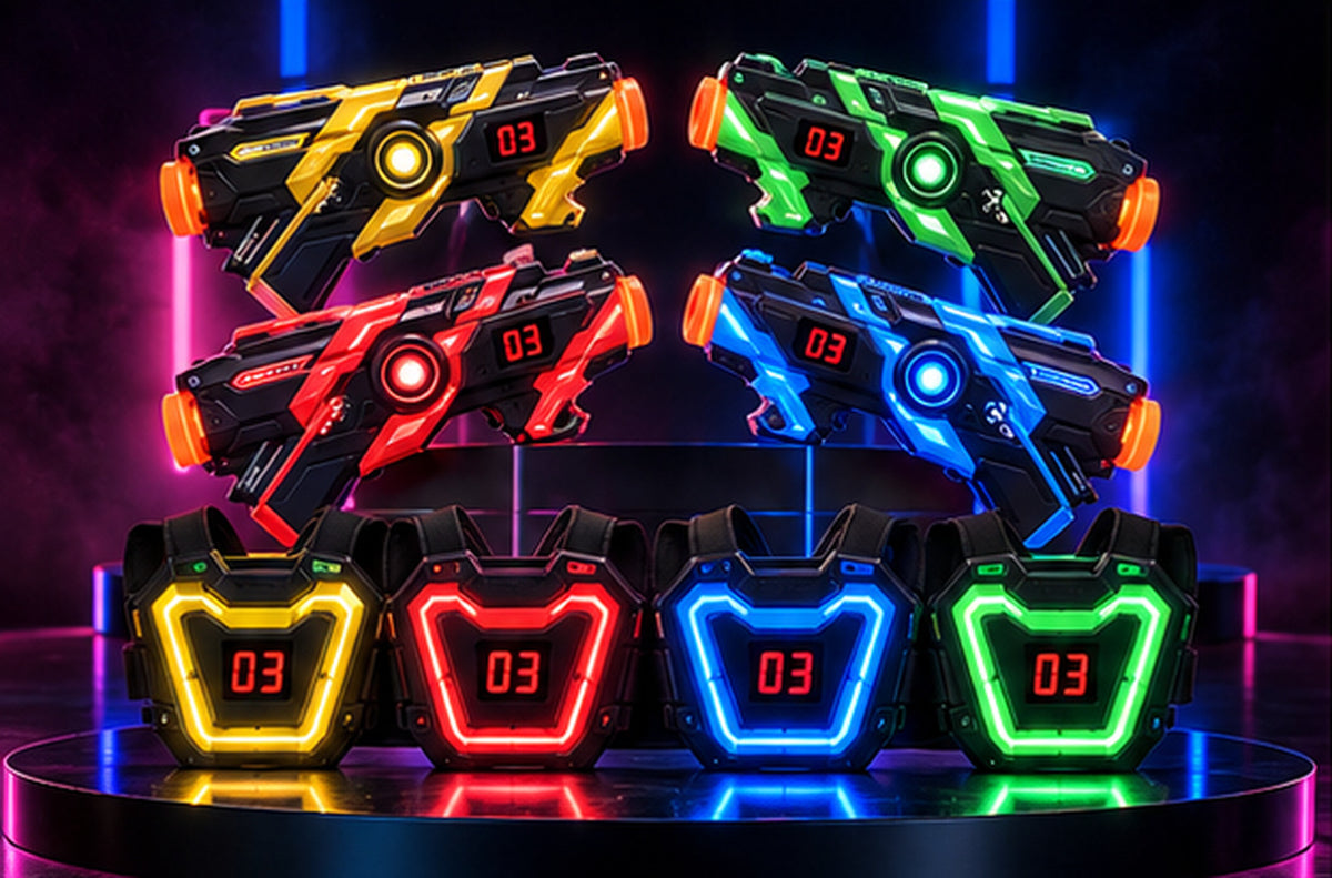 GLOWRAIDERS LASER SET
