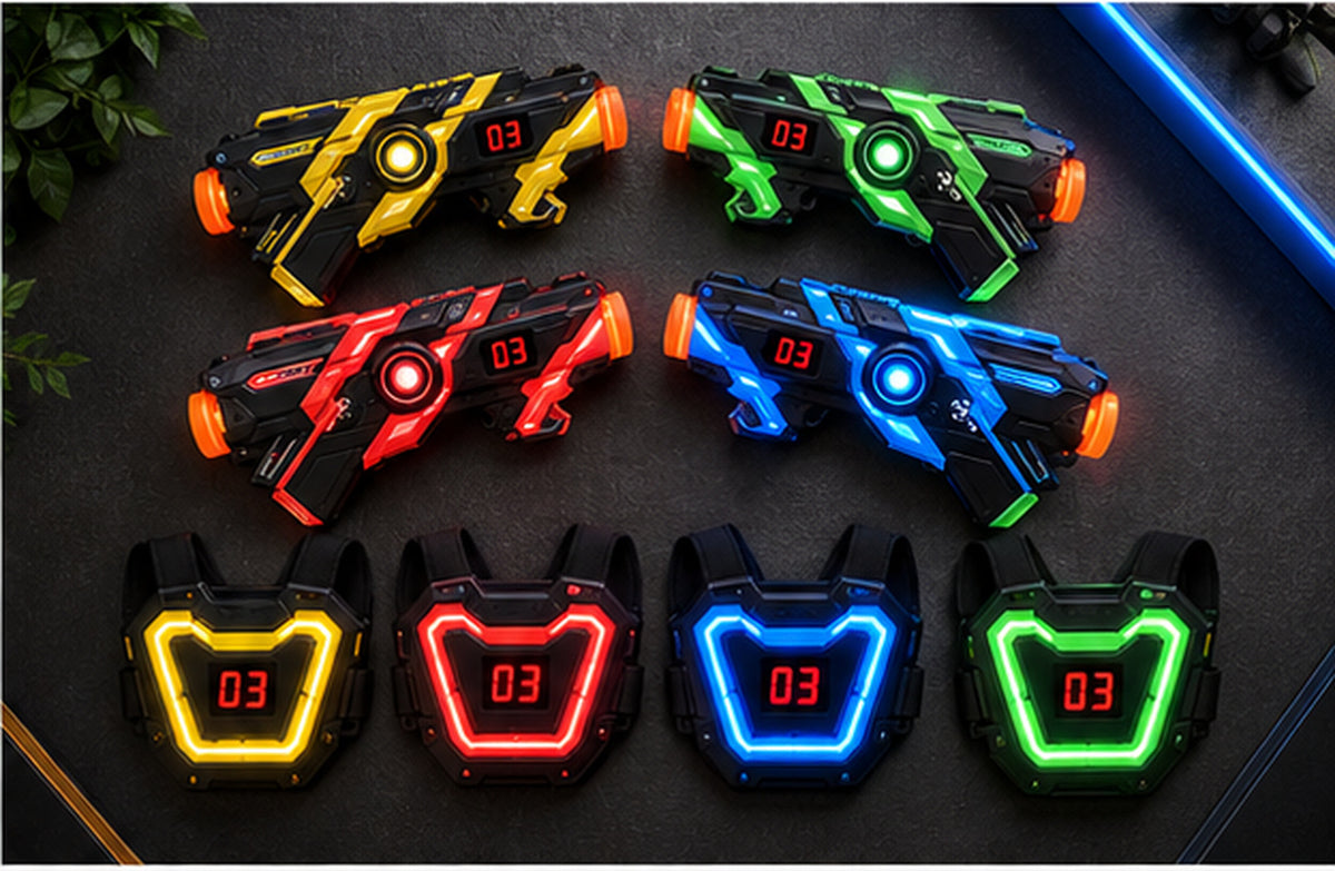 GLOWRAIDERS LASER SET